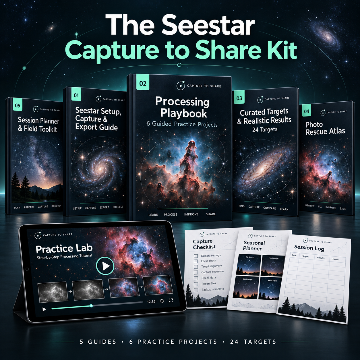 The Seestar Capture to Share Kit — digital kit
