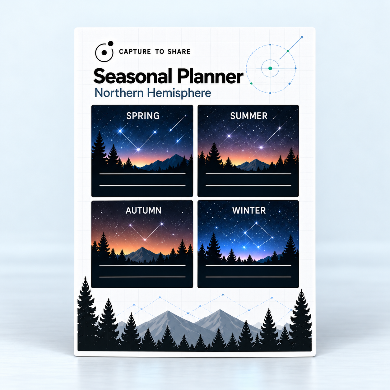 Seasonal planner — Capture to Share